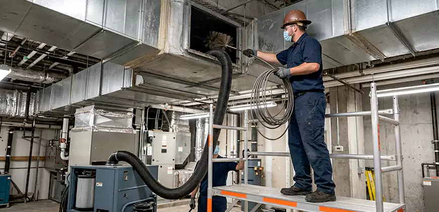 Commercial Ventilation System Cleaning in Herriman